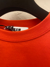 Lade das Bild in den Galerie-Viewer, MSGM T-Shirt mit Ballonärmeln in Rot
