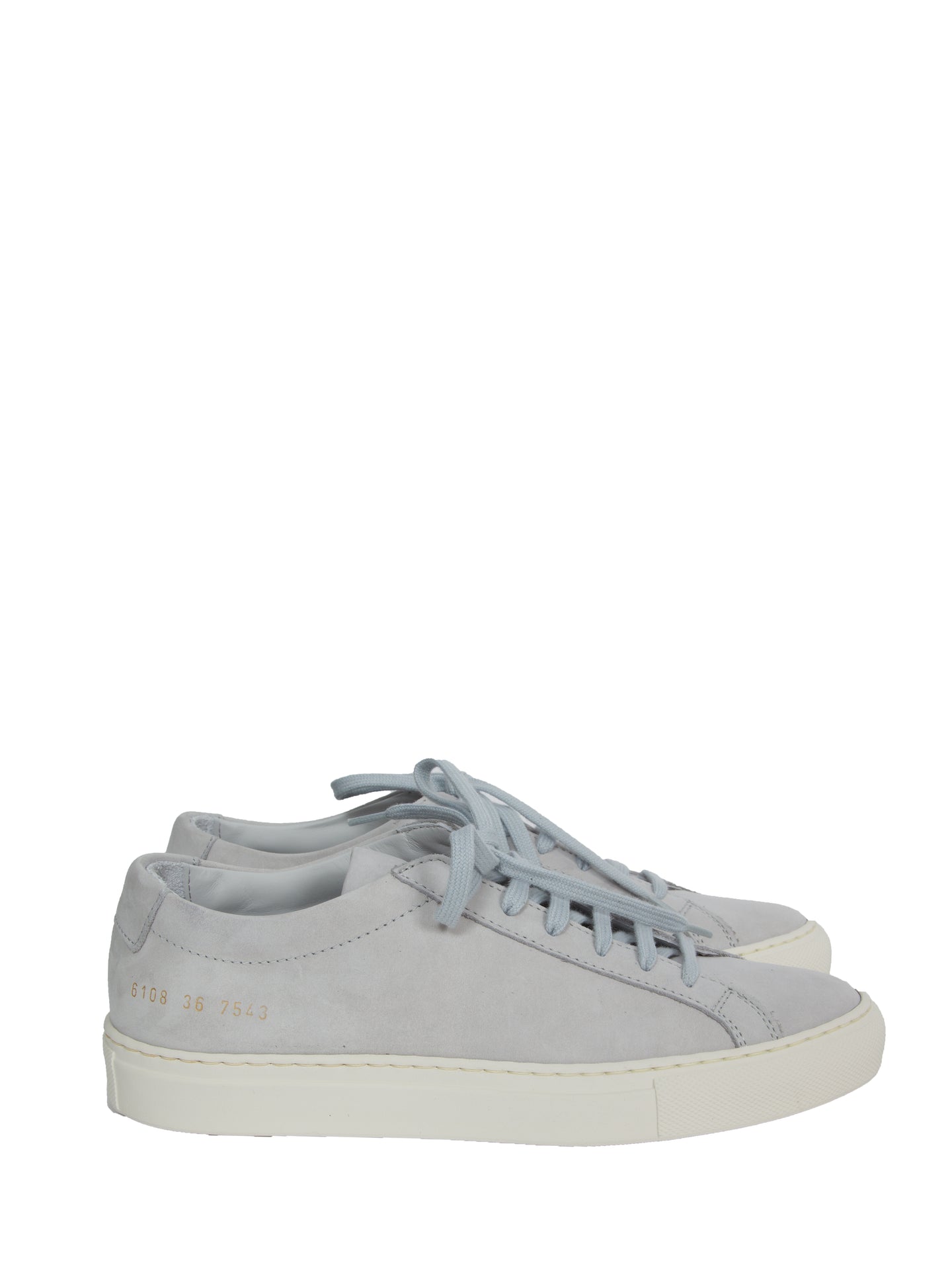 Common Projects Achilles in Nubuk in Grau