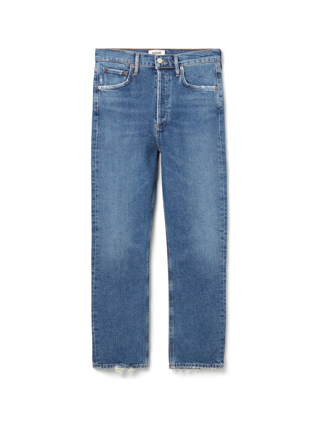 AGOLDE Klassische Cropped-Jeans