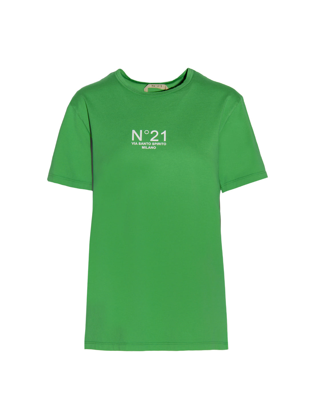 N°21 T-Shirt grün mit Logo